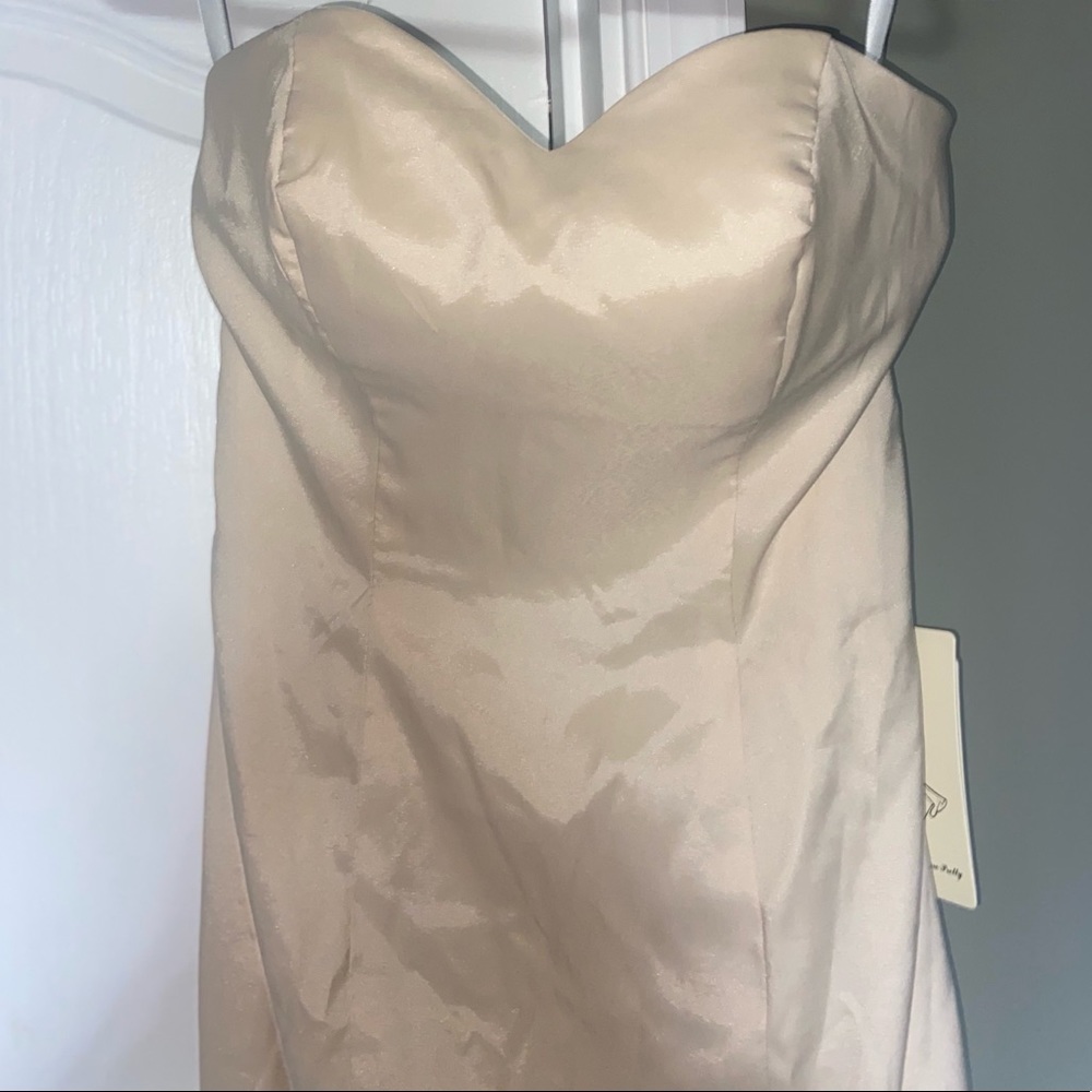 Beautiful Champagne mermaid gown